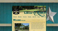 Desktop Screenshot of circlecsranch.com